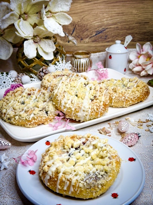 Hefeschnecken mit Mohn Hefeschnecken mit Mohn