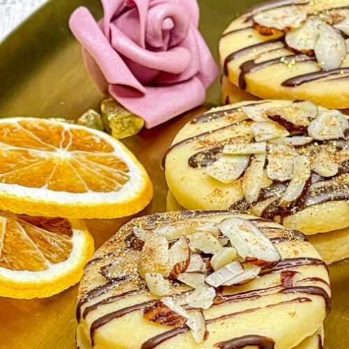 Nougattaler selber backen - einfaches, klassisches Weihnachtsplätzchen mit Nougat & Schokolade 1A-Genuss 2 Nougattaler