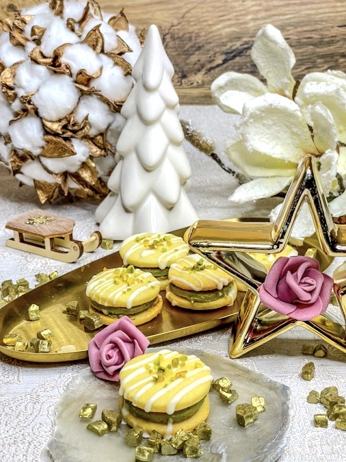 Pistazien Marzipan Plätzchen Pistazien Marzipan Plätzchen