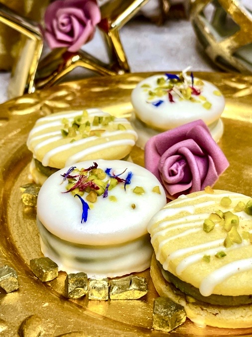 Pistazien Marzipan Plätzchen Pistazien Marzipan Plätzchen