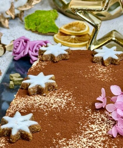 Spekulatius Tiramisu mit Glühweinkirschen: Einfaches weihnachtliches Dessert in 30 Minuten 1 Spekulatius-Tiramisu